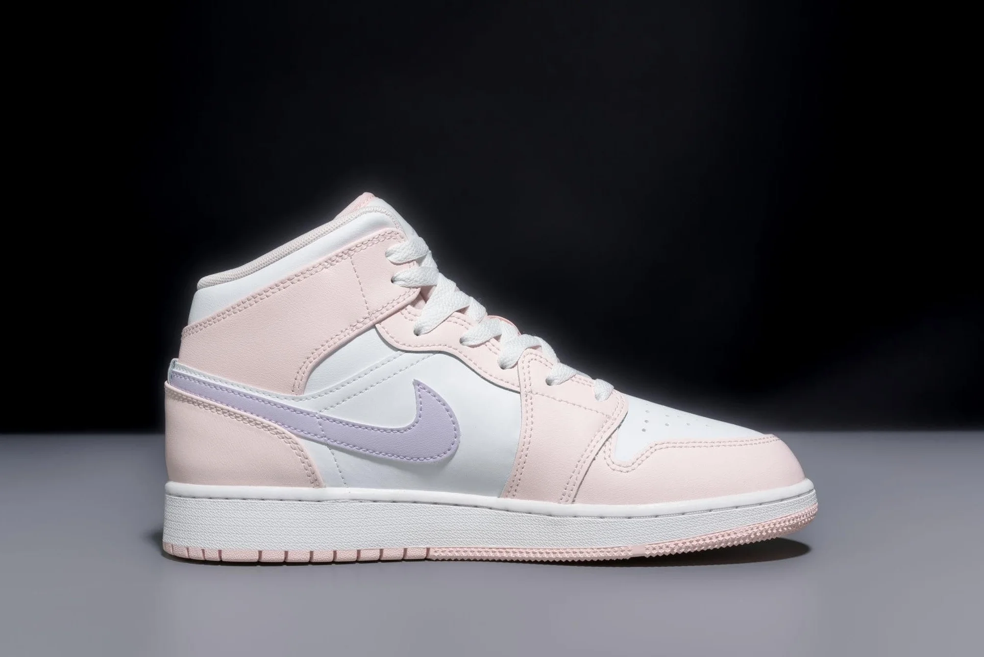 Air Jordan 1 Mid GS Pink Wash 38