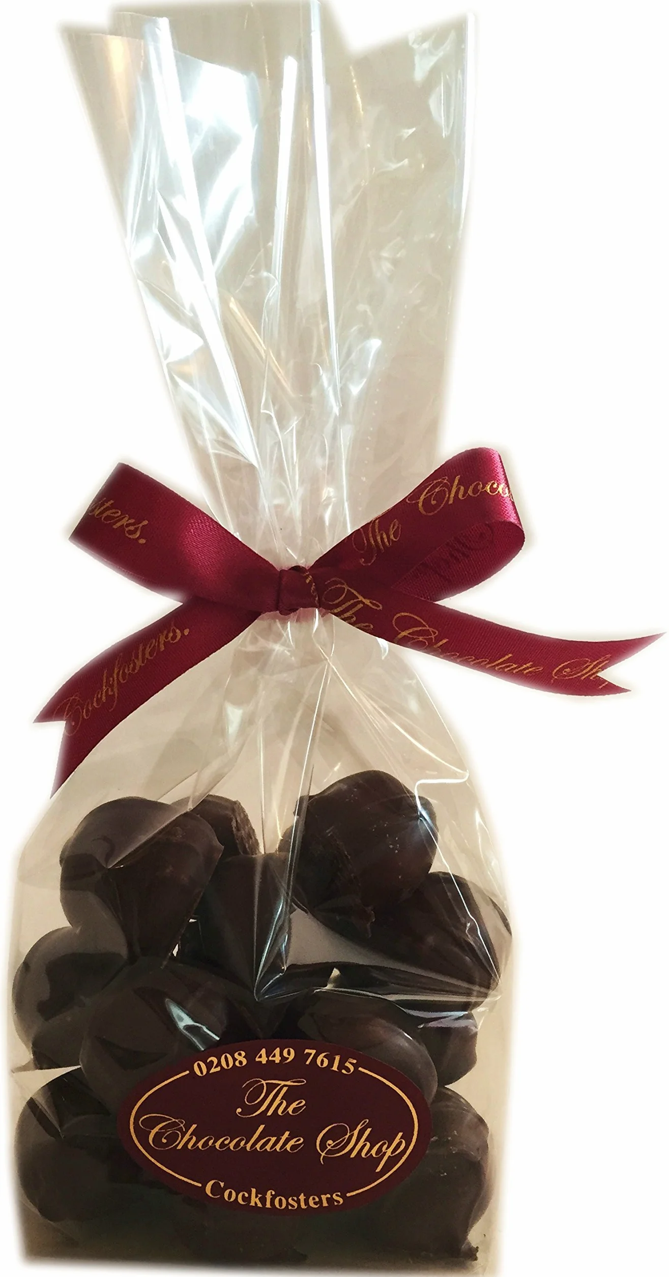 Sachet de gingembre recouvert de chocolat noir 200 g