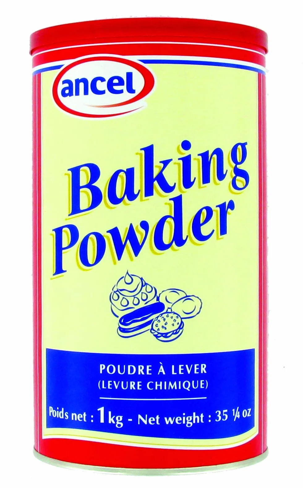 Poudre à lever - Levure chimique, Baking powder 1kg