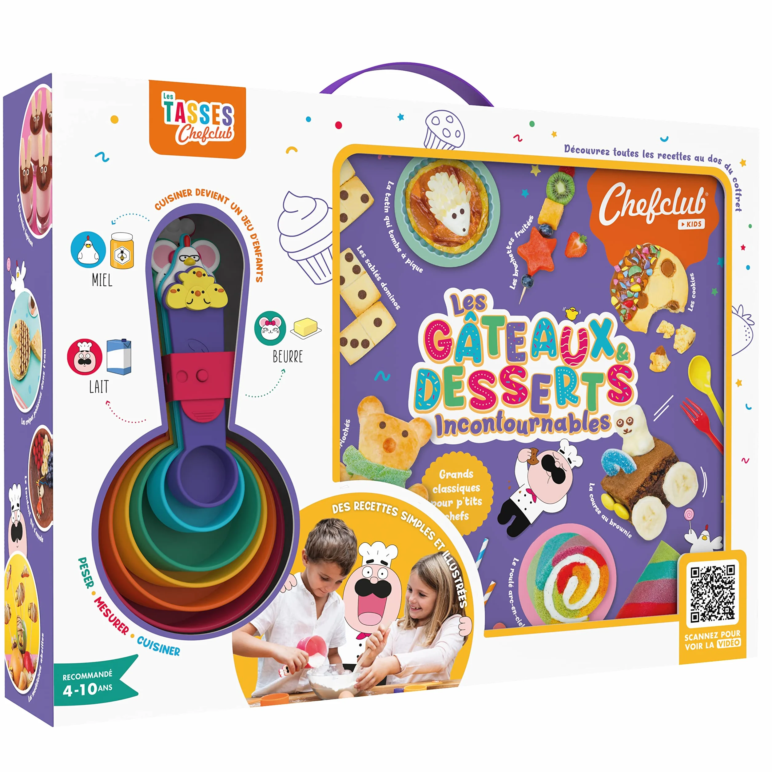 Coffret Les Gâteaux et desserts incontournables