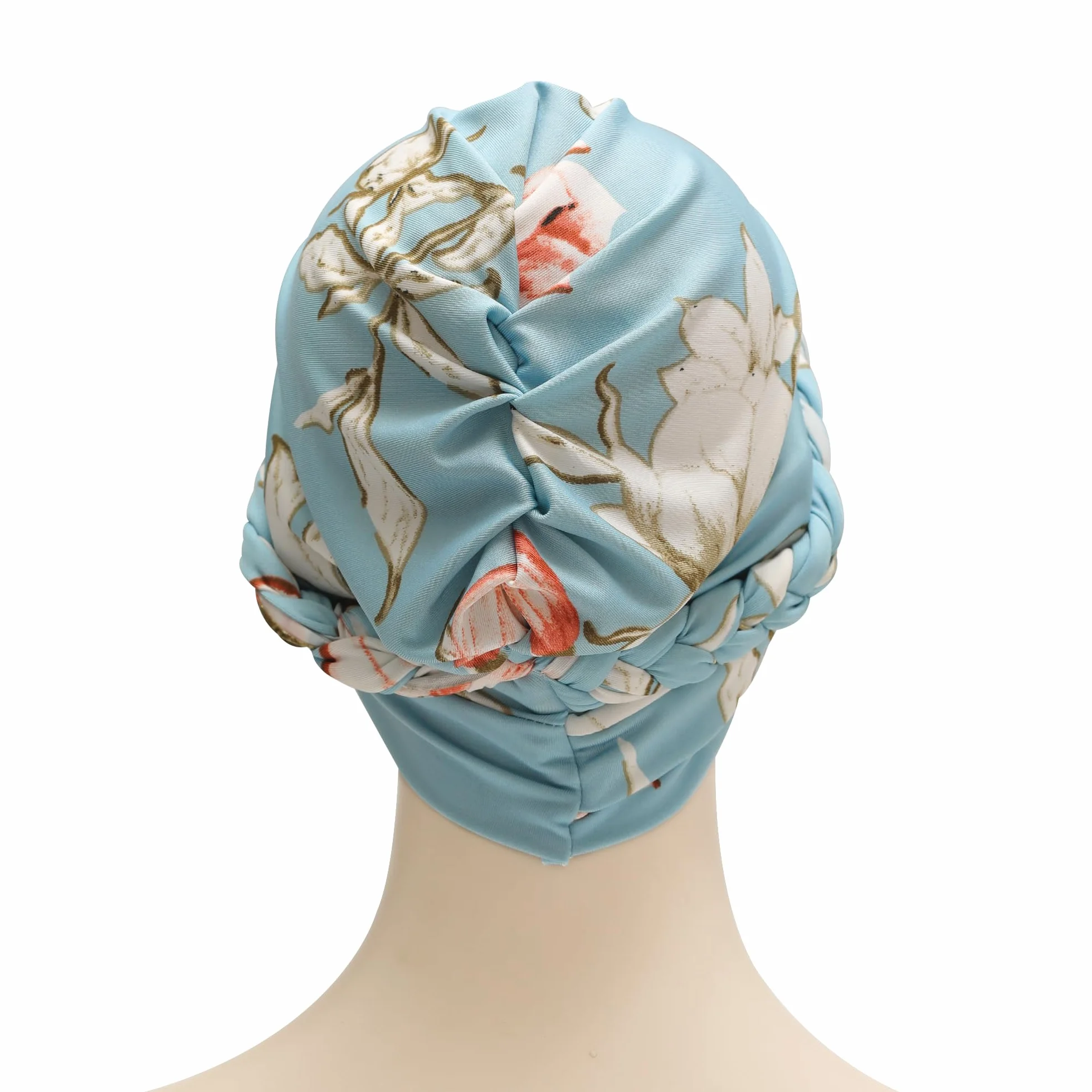 ZLYC Bonnet de Chimio pré-noué pour Femme Turban léger