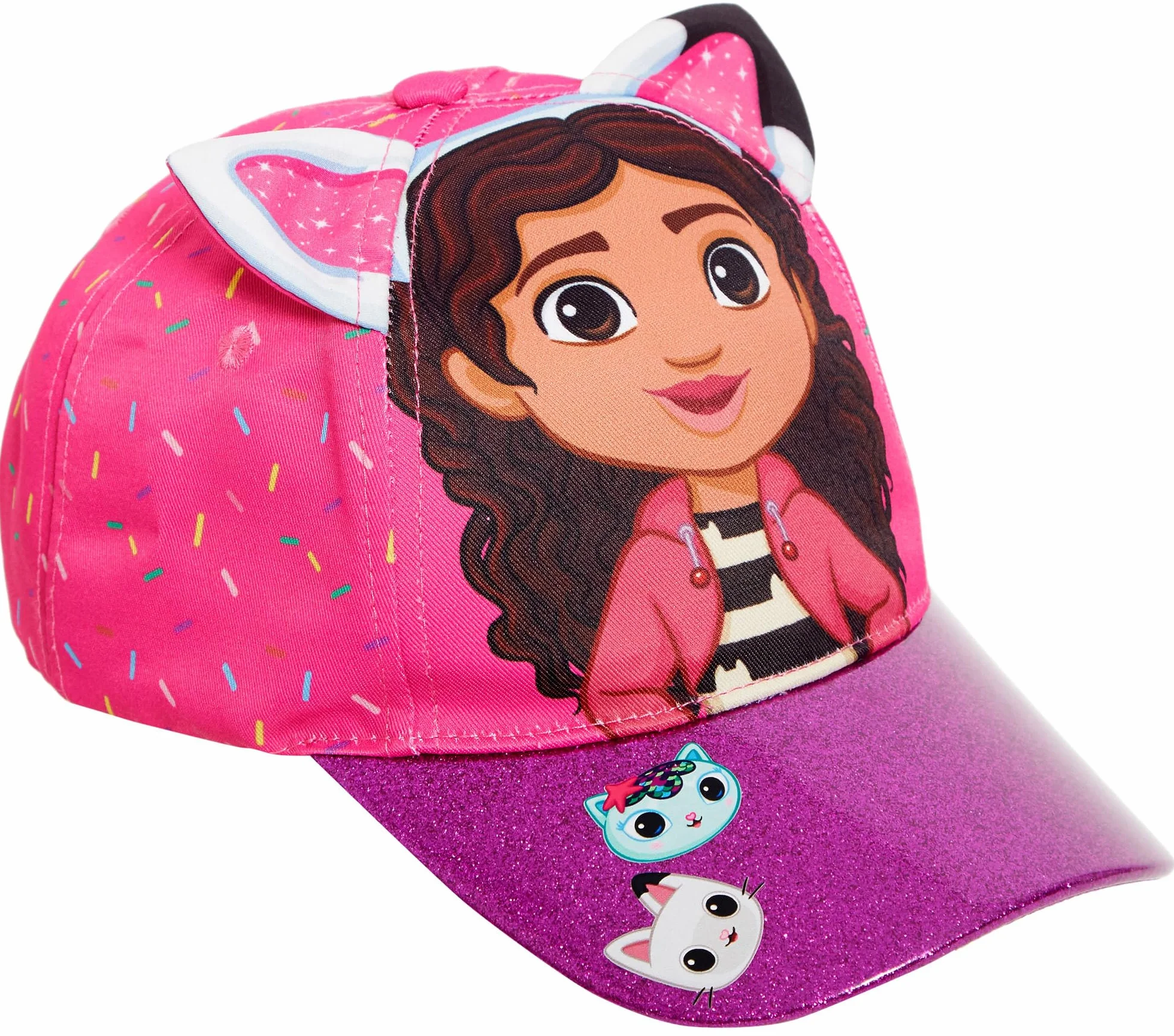 Gabby's Dollhouse Casquette de baseball réglable oreilles chat fille