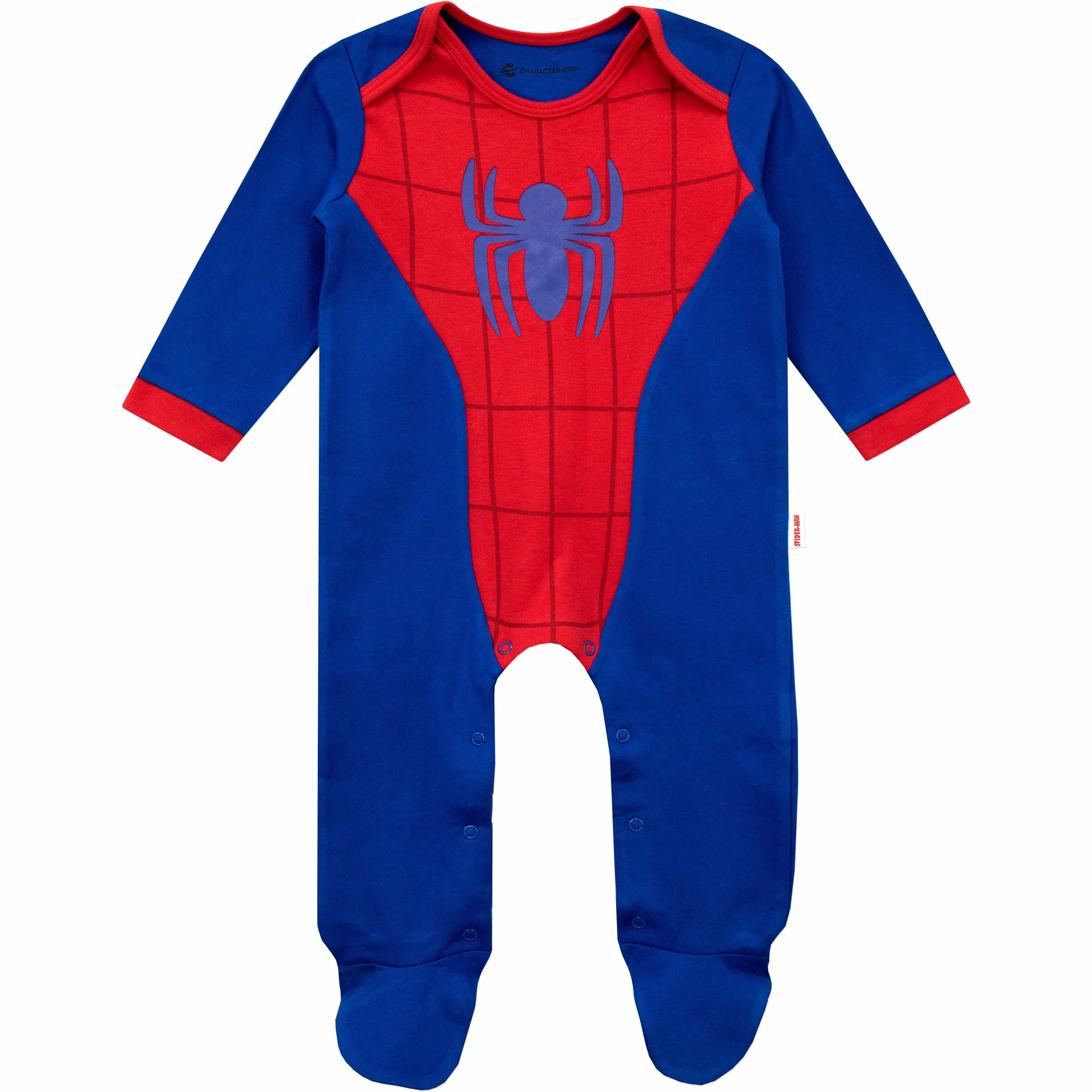 Marvel Grenouillère Bébé Ensemble Spiderman Pyjama Garçon