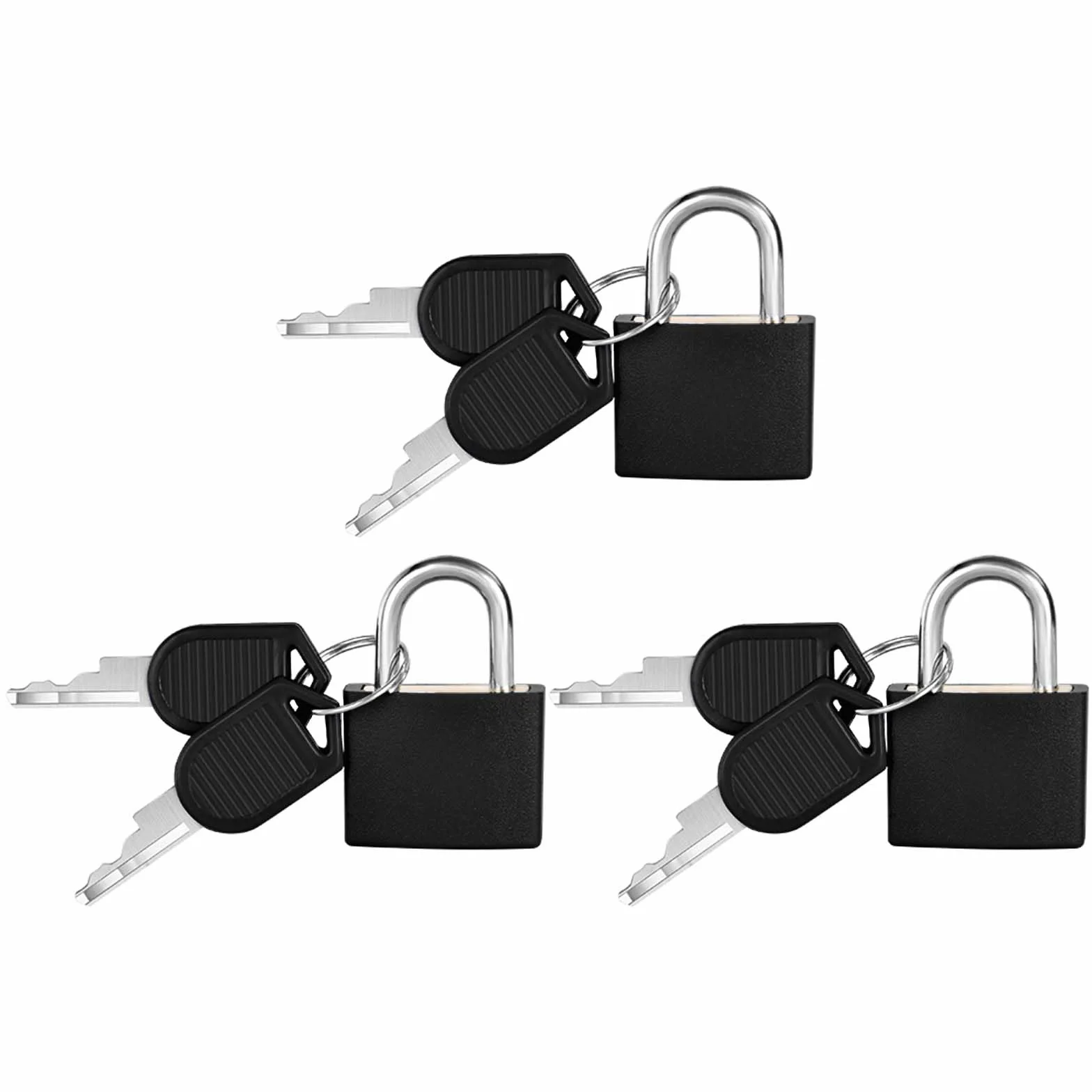 Flintronic Mini Cadenas à Bagage Multicolore 30x23cm Serrures de Valise Voyage