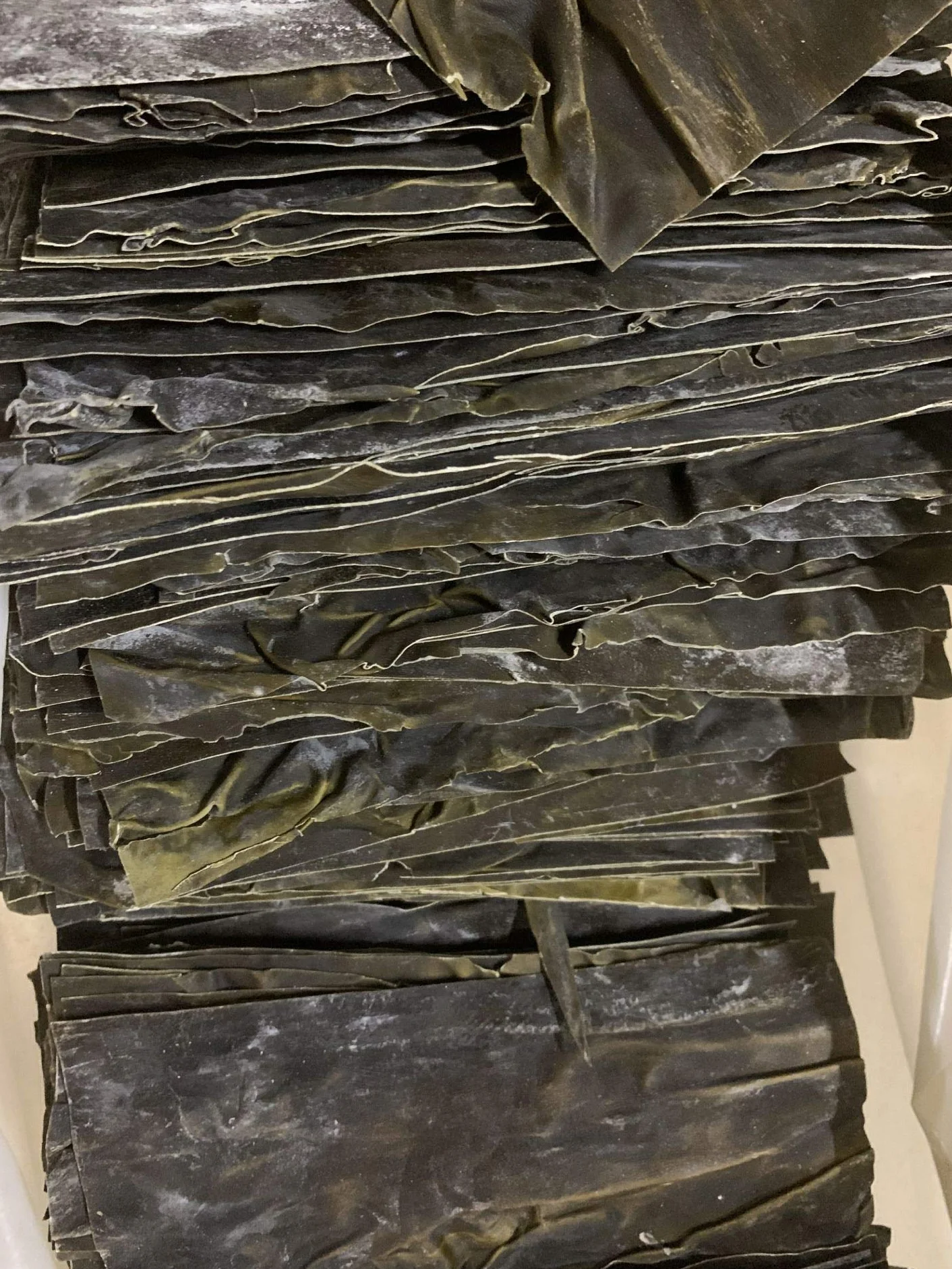 Genérico Laminaria Japonica - Feuille d'algues séchées, algues marines, kombu, flocons d'algues, feuilles d'algues marines
