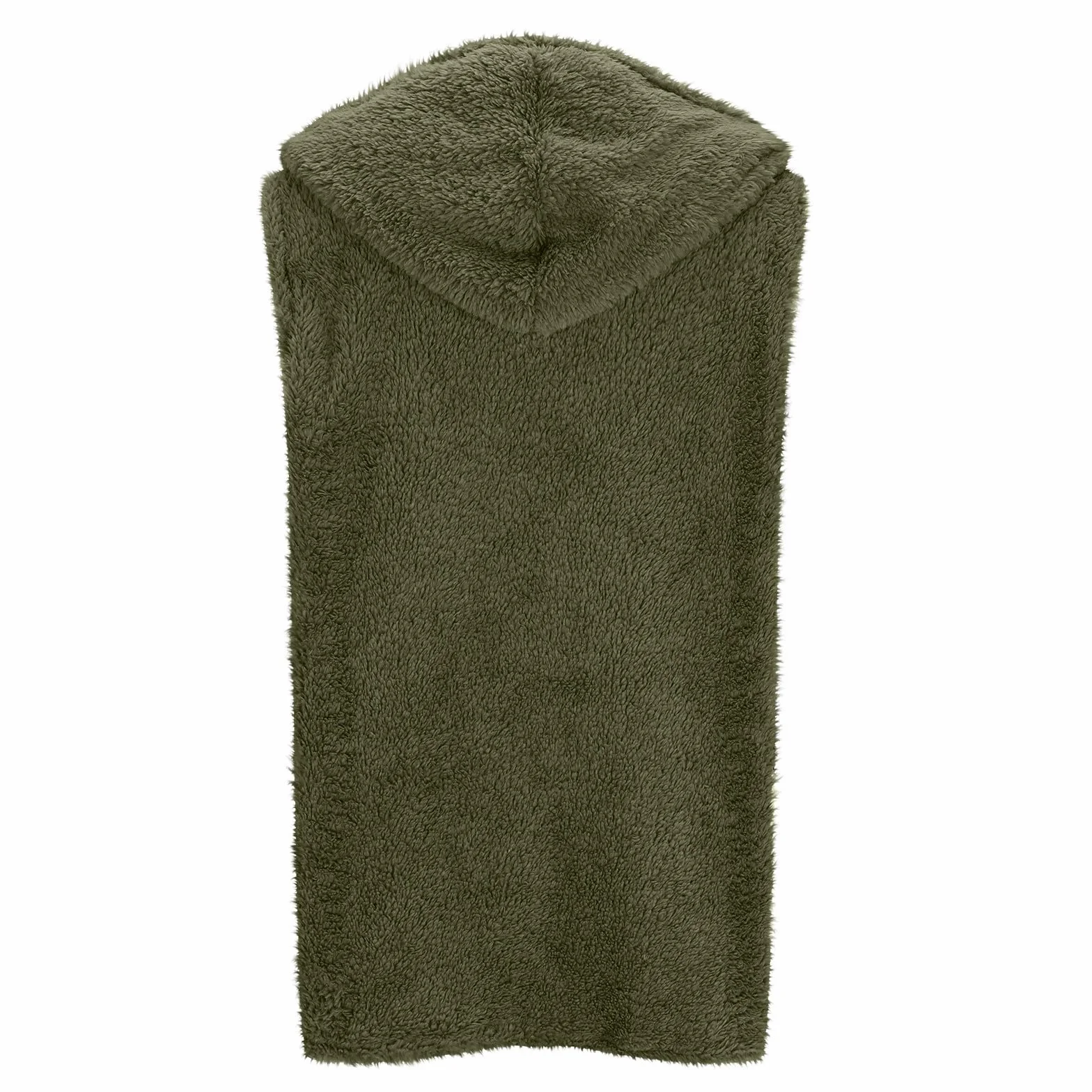 Gilet Femme Polaire Sans Manches Fourrure Veste Laine Couleur Unie Fluffy Chaud Sherpa Molleton