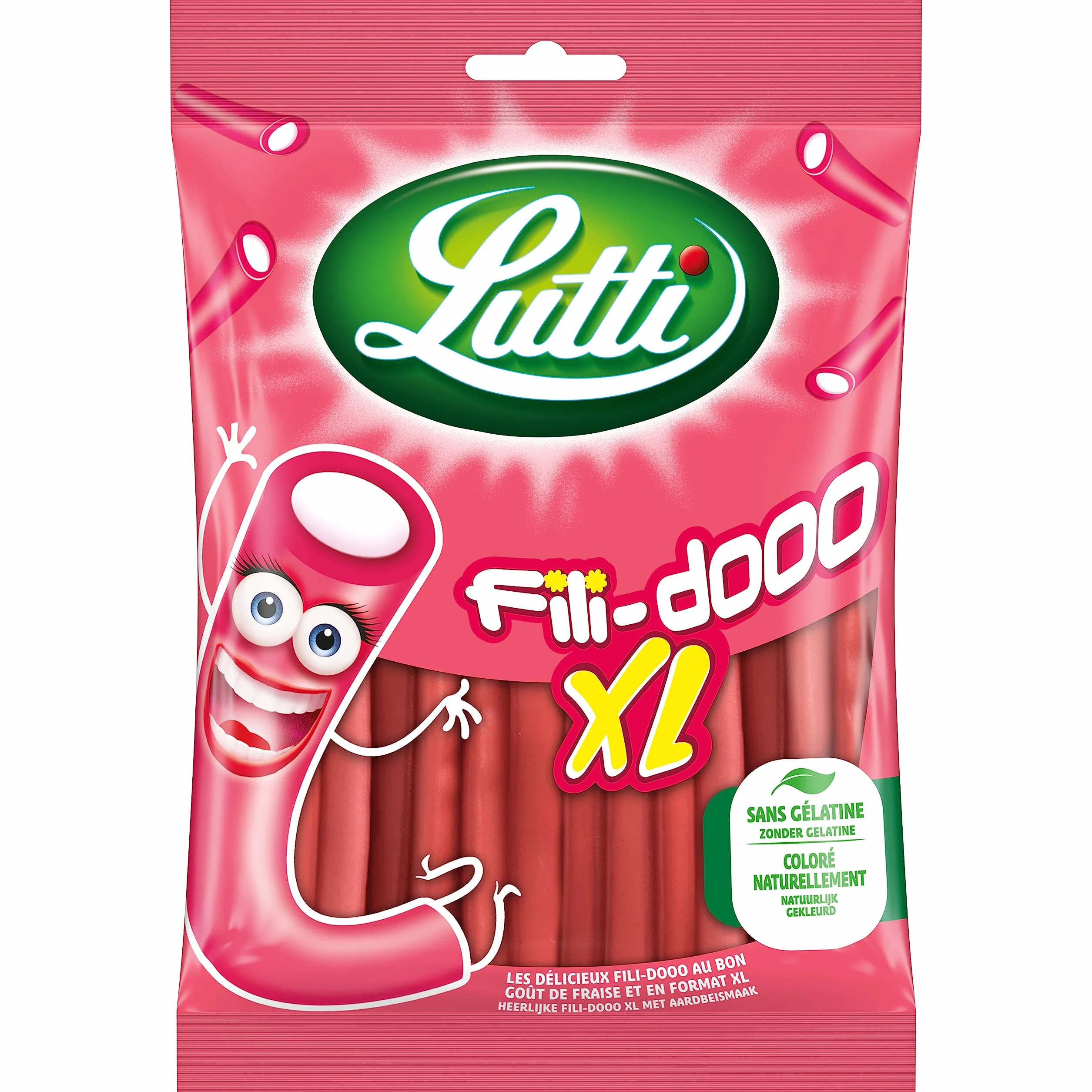Lutti Maxi Tubs Fraise 180g