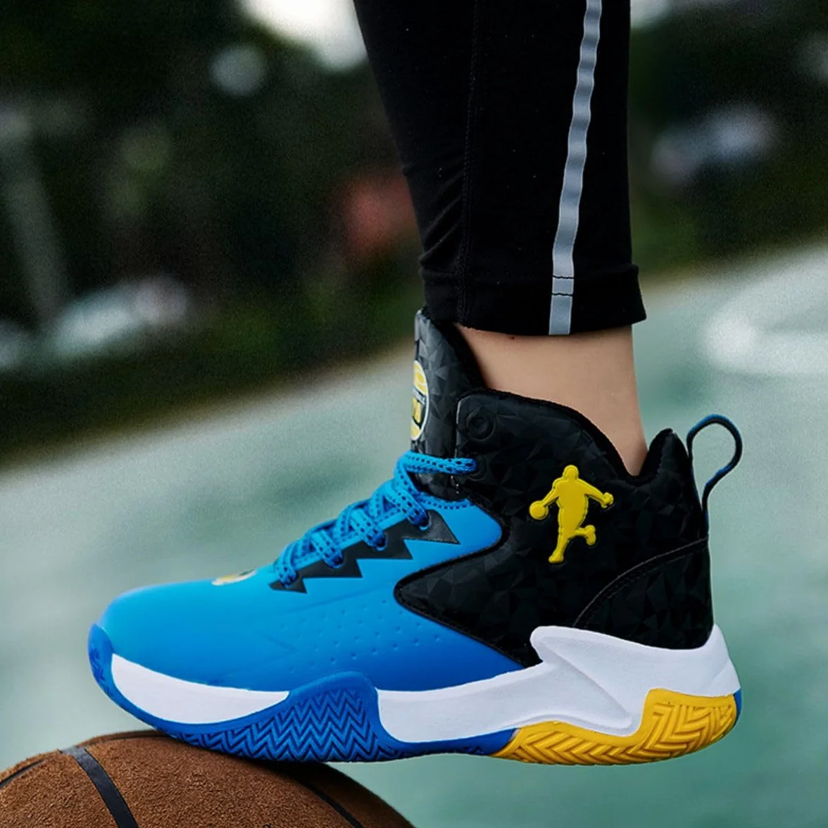 Chaussures de Basket-Ball pour Garçons et Filles - Chaussures de Sport et de Course à Pied