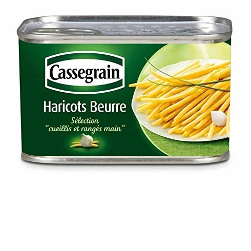 CASSEGRAIN - Haricot Beurre 220G - Lot De 2 - meilleure offre