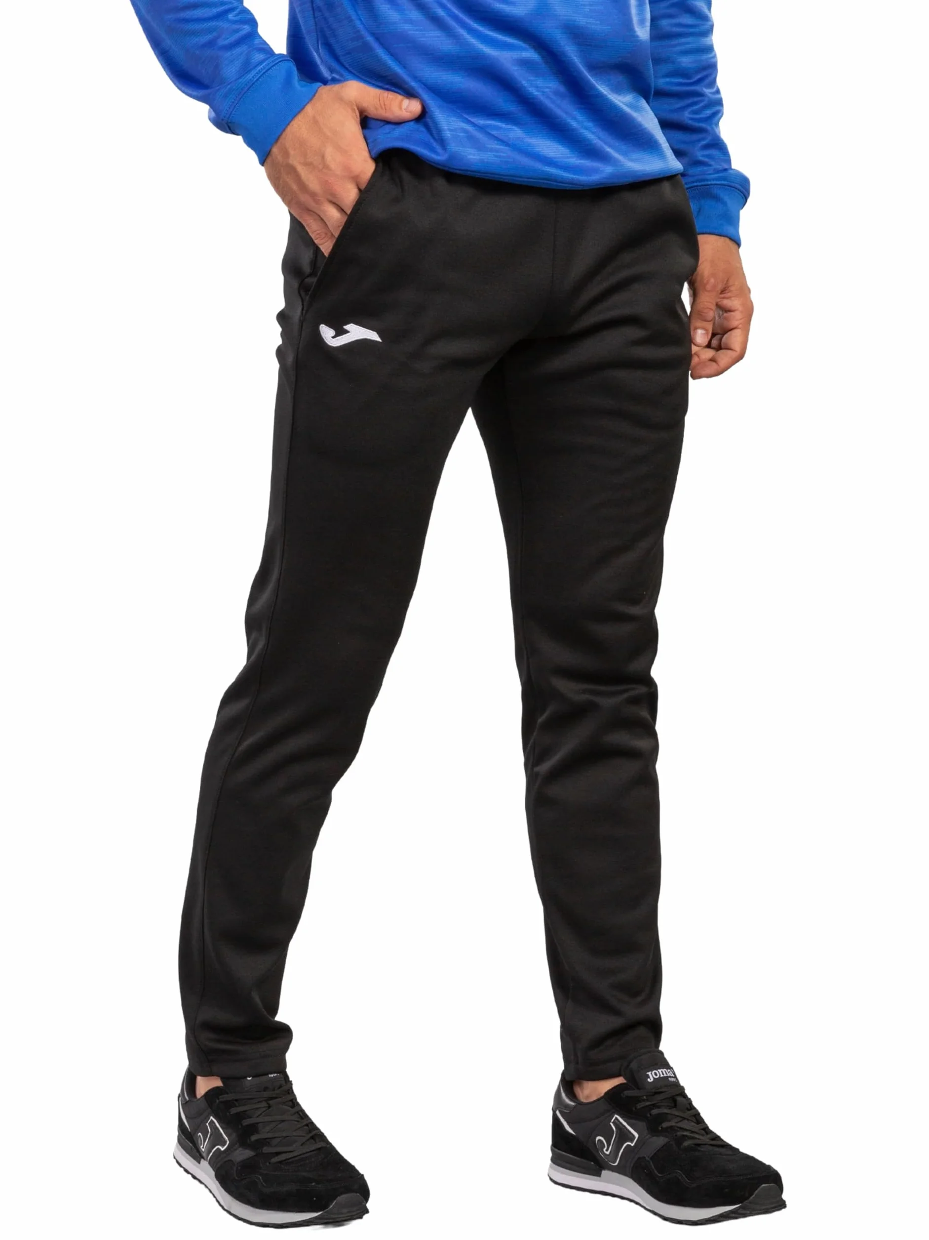 Joma Pantalon de Sport Homme 5XS-3XL Poches Taille Élastique Cordon Cleo