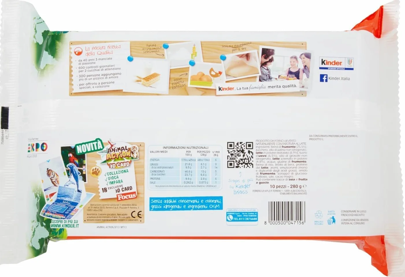 Kinder Pack de test - Ferrero Brioss, Colazione Più, Panecioc