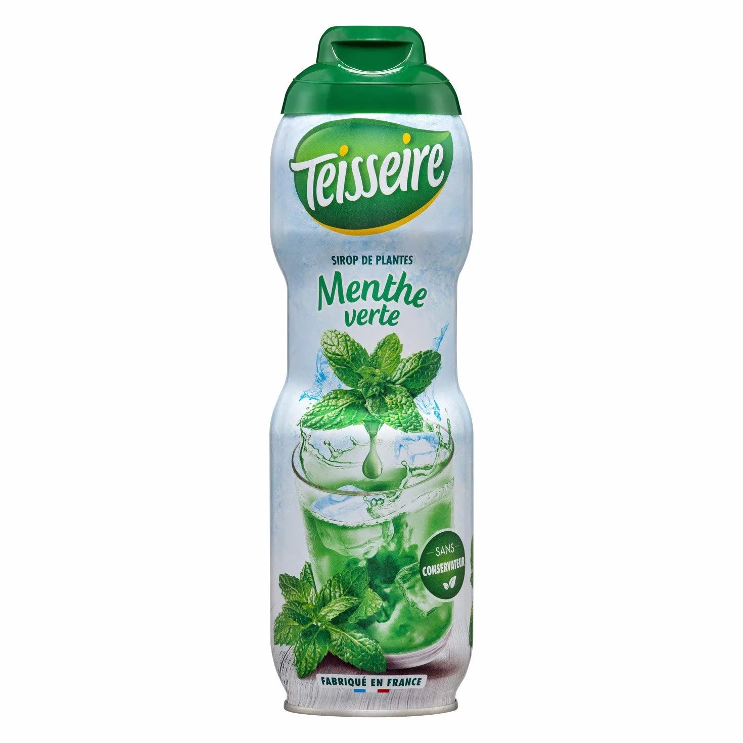 Teisseire Sirop de menthe verte - La bouteille de 60cl
