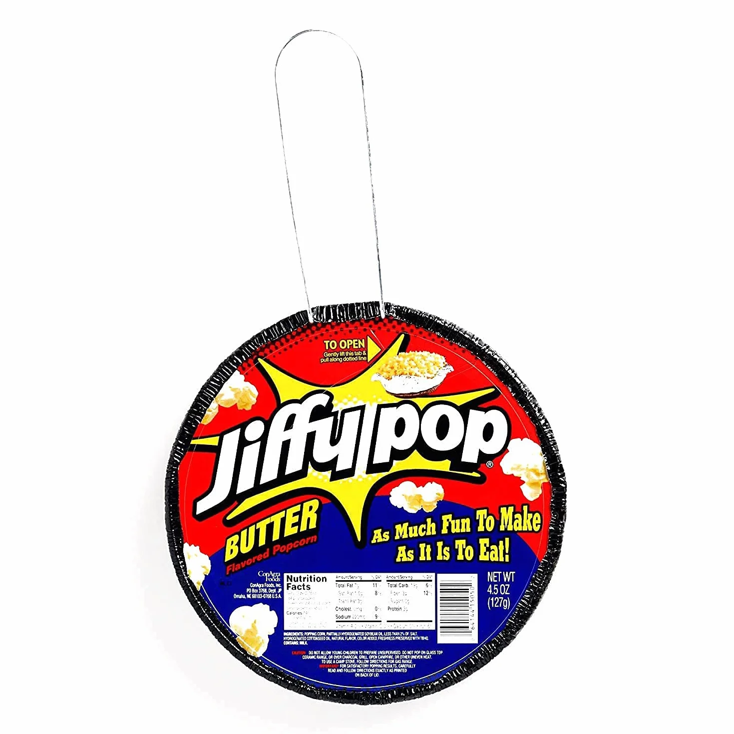 Jiffy Pop Stove Top Lot de 3 popcorn