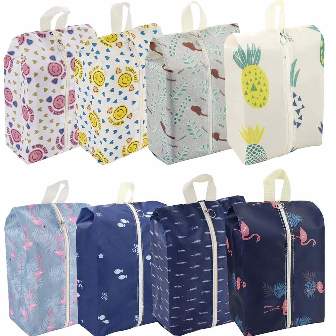 Sac de rangement pour chaussures Multicolore Lot de 8 x-large