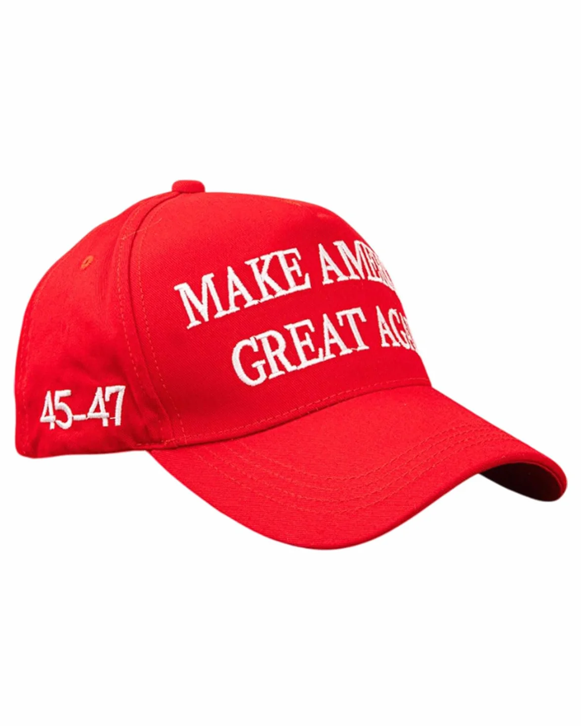 Casquette Trump 2024 MAGA Make America Great Again Baseball Hat Rouge One Size