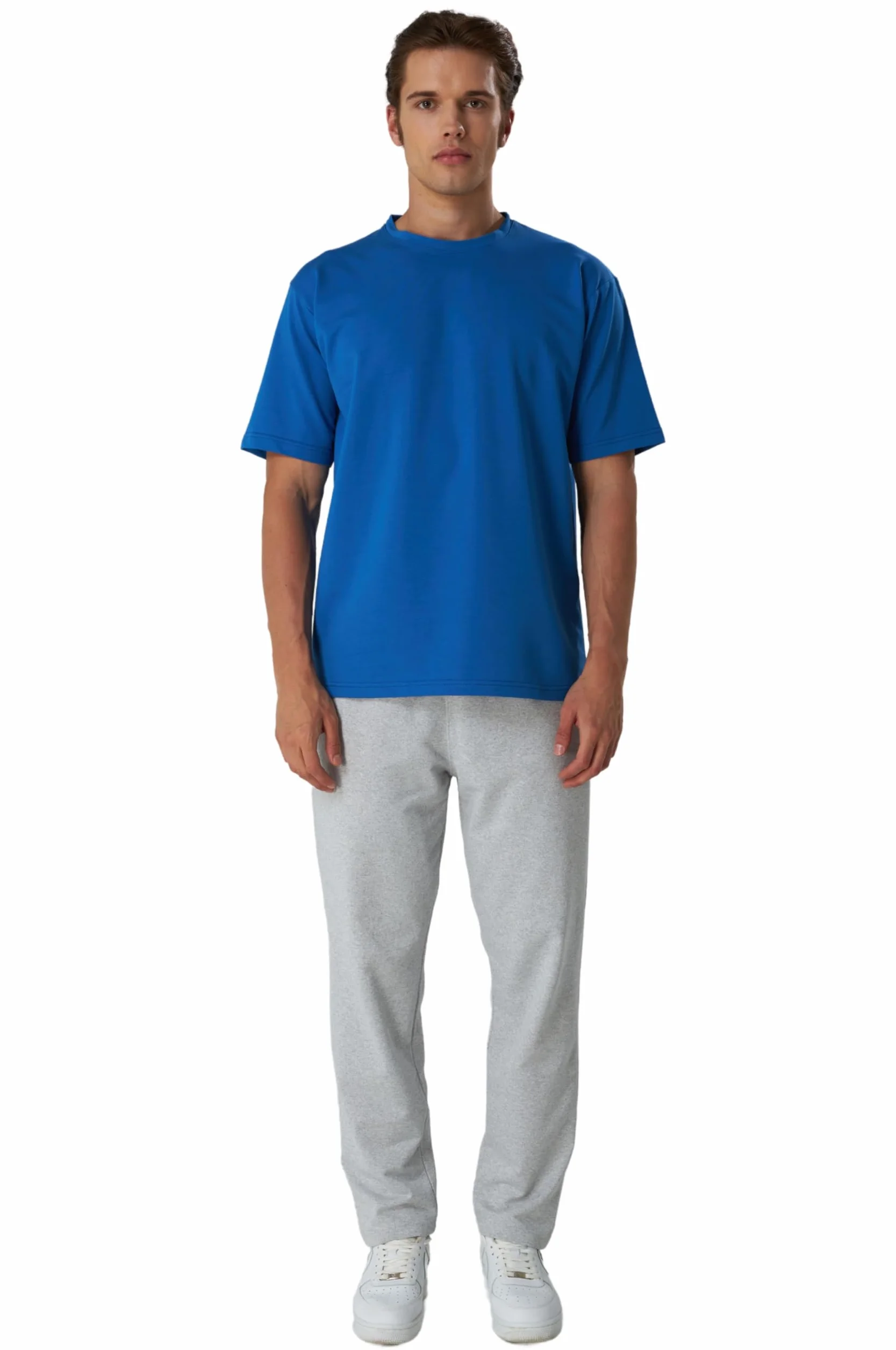 Pantalon de Sport Homme ROSS CAMP - Jogging Long Coton Hommes Survêtement Moderne