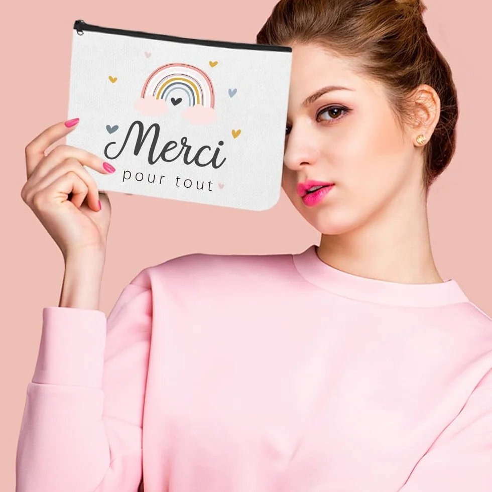Trousse de Toilette Original Cadeau Merci Maitresse Remerciement Femme