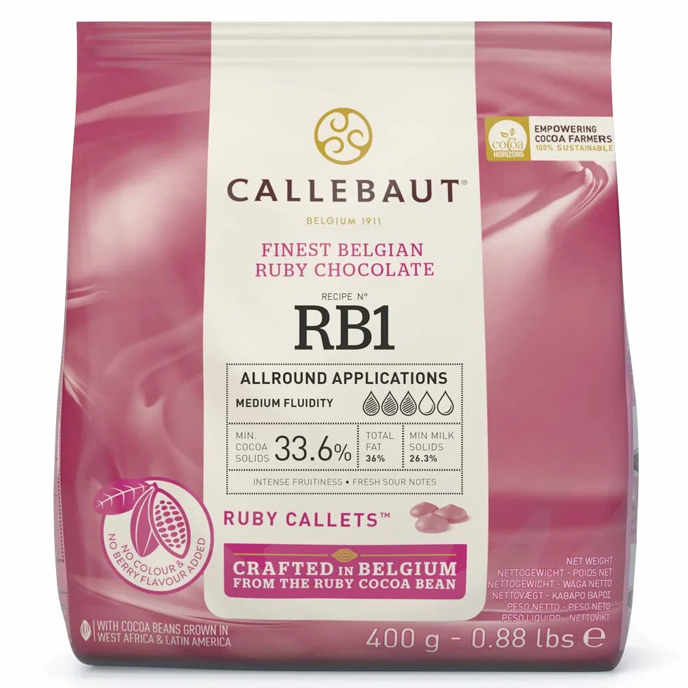 Galets de chocolat - RUBIS - 400g