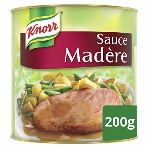 KNORR - Sauce Boite Madère 200 G - Lot De 4