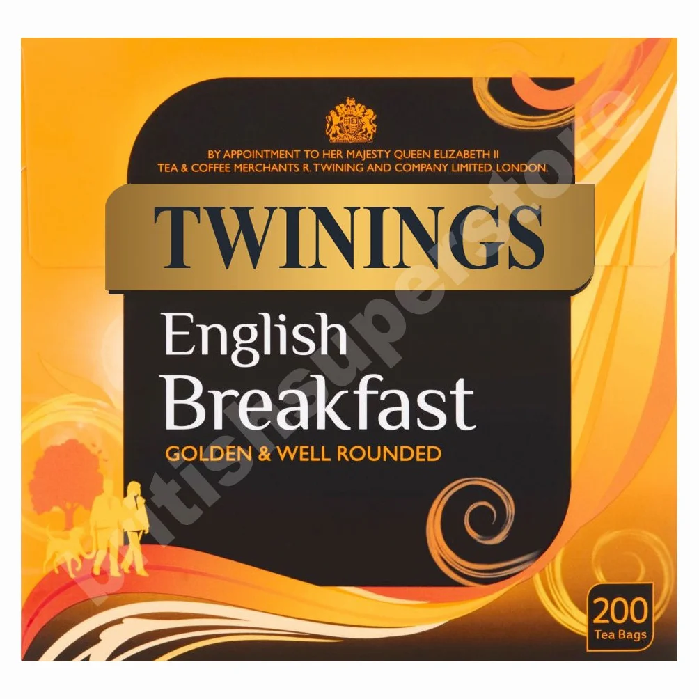 Twinings English Breakfast Tea Bags 500 g (Organic)