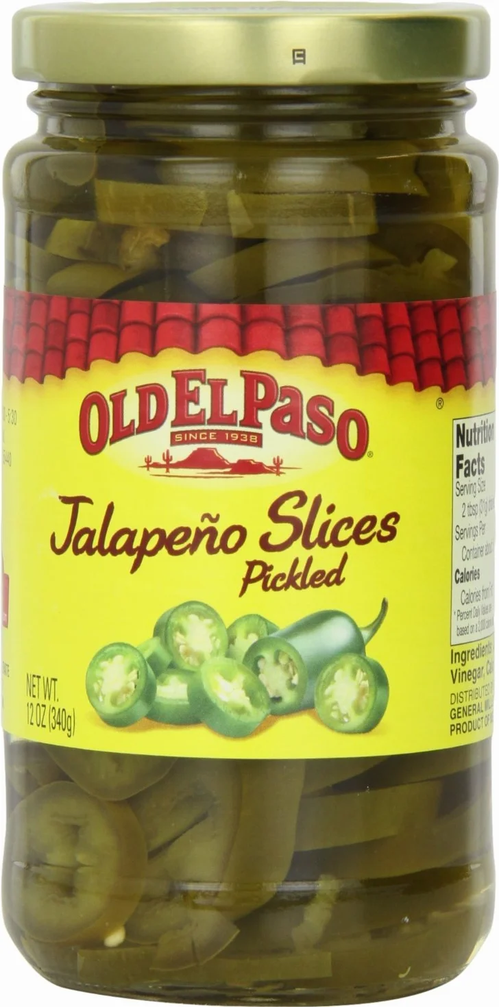 Old El Paso Lot de 3 tranches de jalapeno cornichées - 350 ml