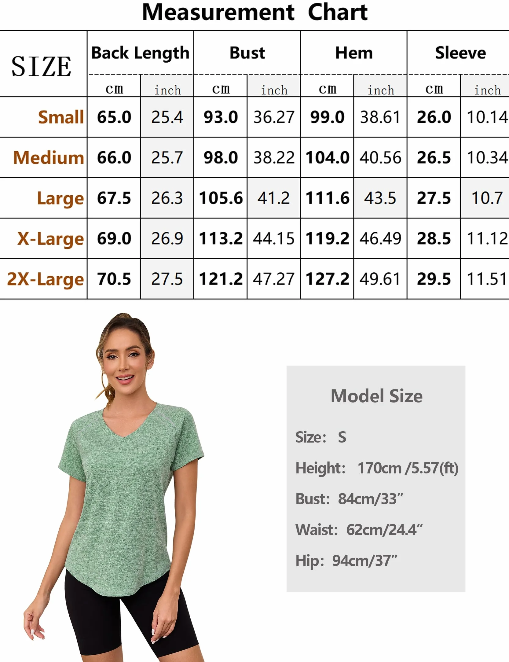 T-Shirt Sport Femme col V Bandes Réfléchissantes Manches Courtes pour Fitness Running Yoga