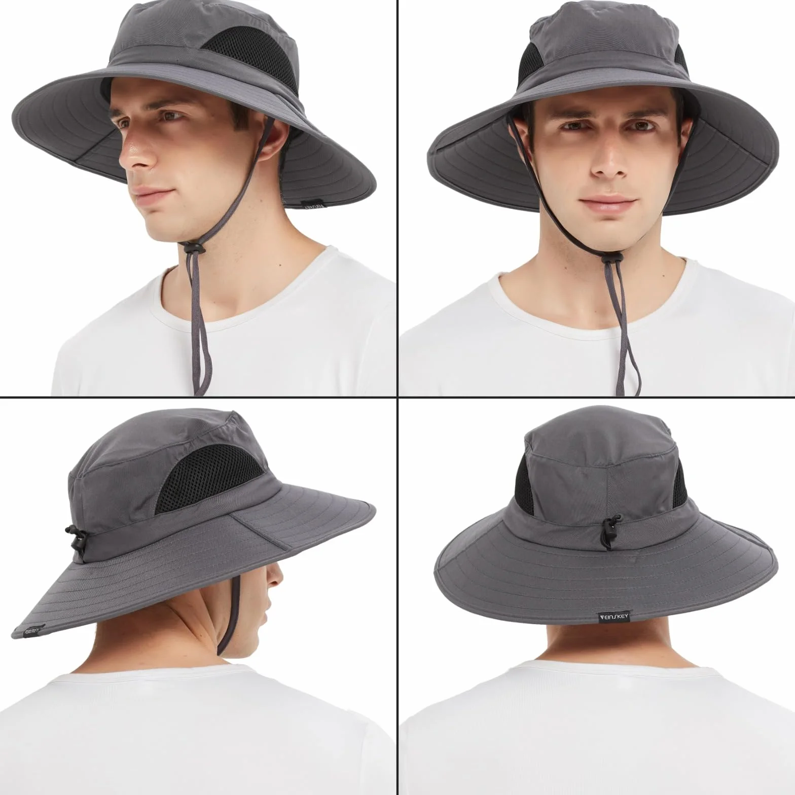 EINSKEY Chapeau Anti UV Large Bord Pliable Étanche pour Randonnée