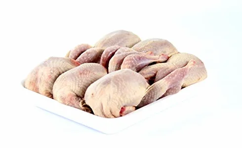 Cailles prêtes à cuire lot de 6 cailles - Volaille française