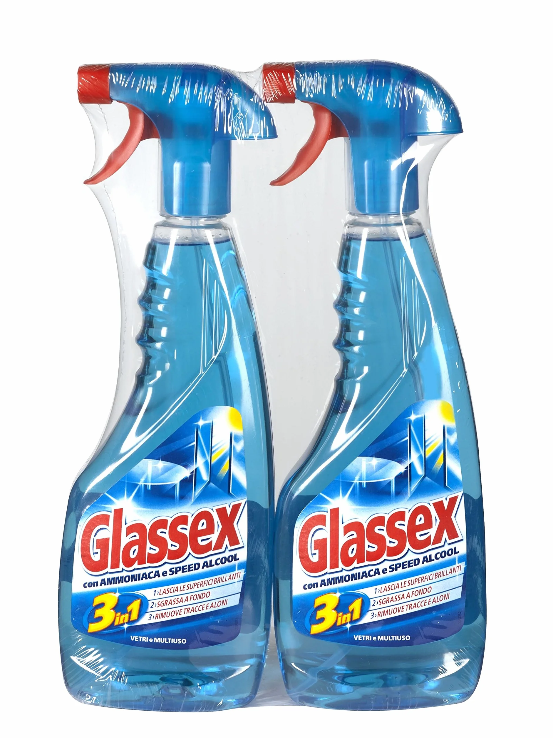 Glassex Nettoyant pour vitres Ammoniaca