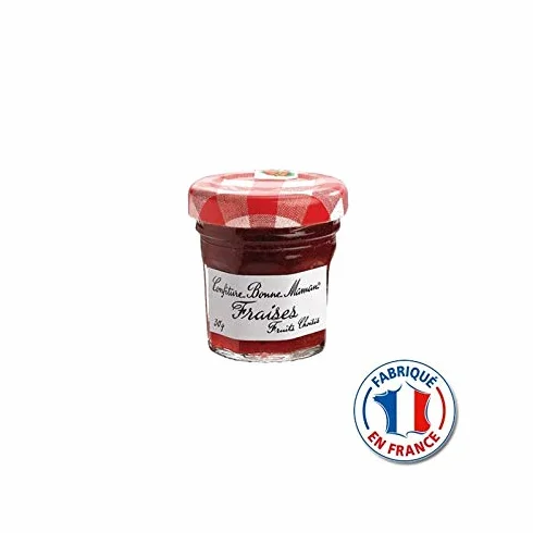 Bonne Maman Pot Confiture Fraise 15 x 30 g