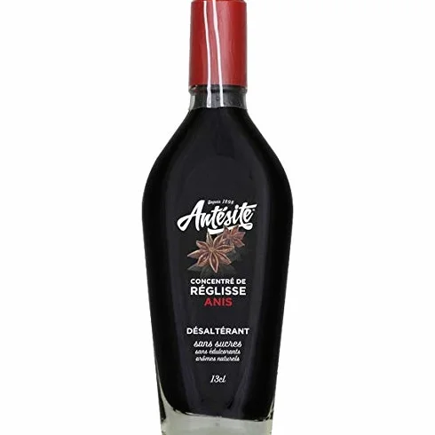 Antésite Anis Concentré Réglisse Extrait Naturel Sans Sucre 130ml Lot de 3