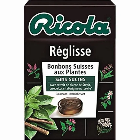 Ricola Réglisse (lot de 6)