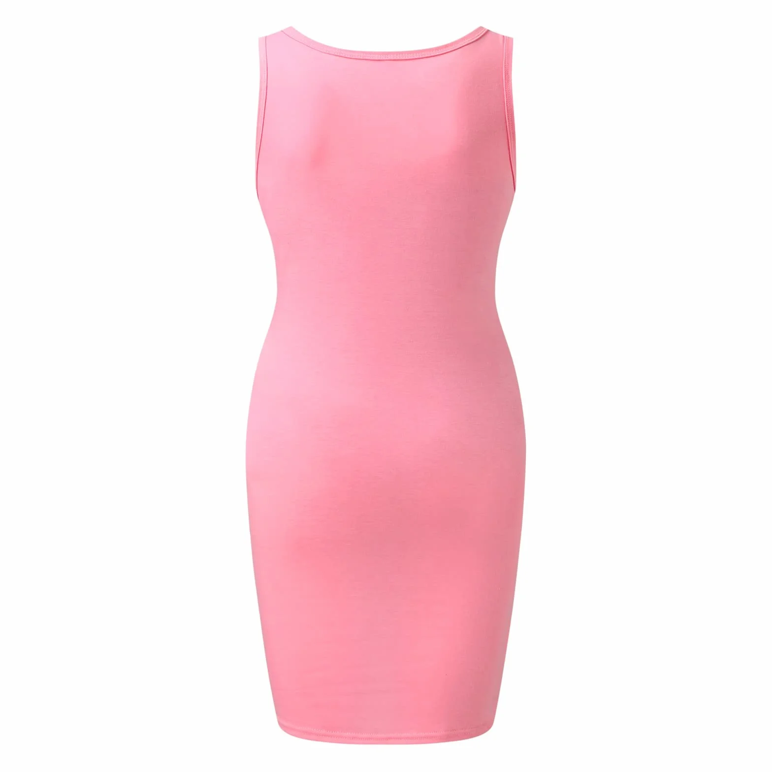 Robe Grossesse Maternité Longue sans Manches d'Été Décontractée pour Femme