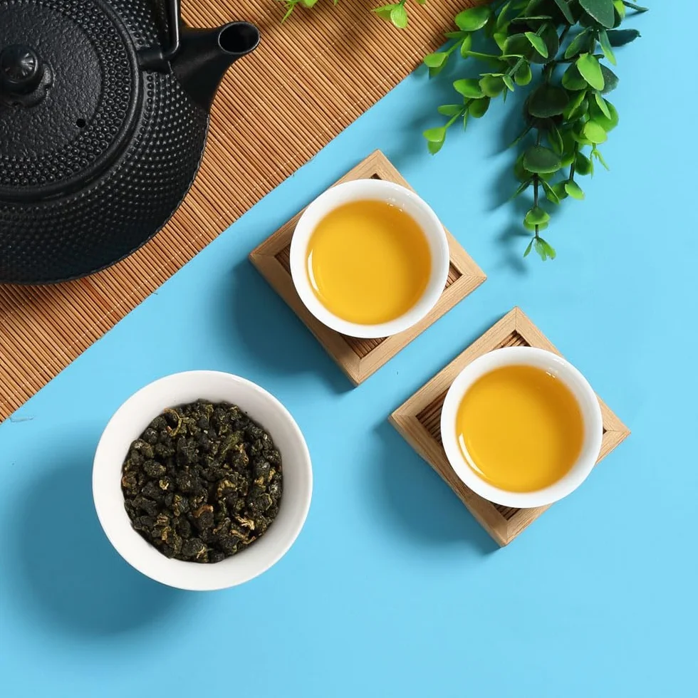 GOARTEA Dong Ding Oolong Tea 250g / Thé Dong Ding Taïwan - Premium Tung Ting High Mountain/Haute Montagne de Qualité - Loose Leaf
