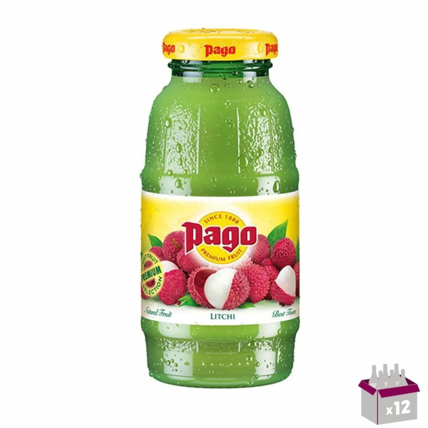 Pago –Litchi – 12x20cl