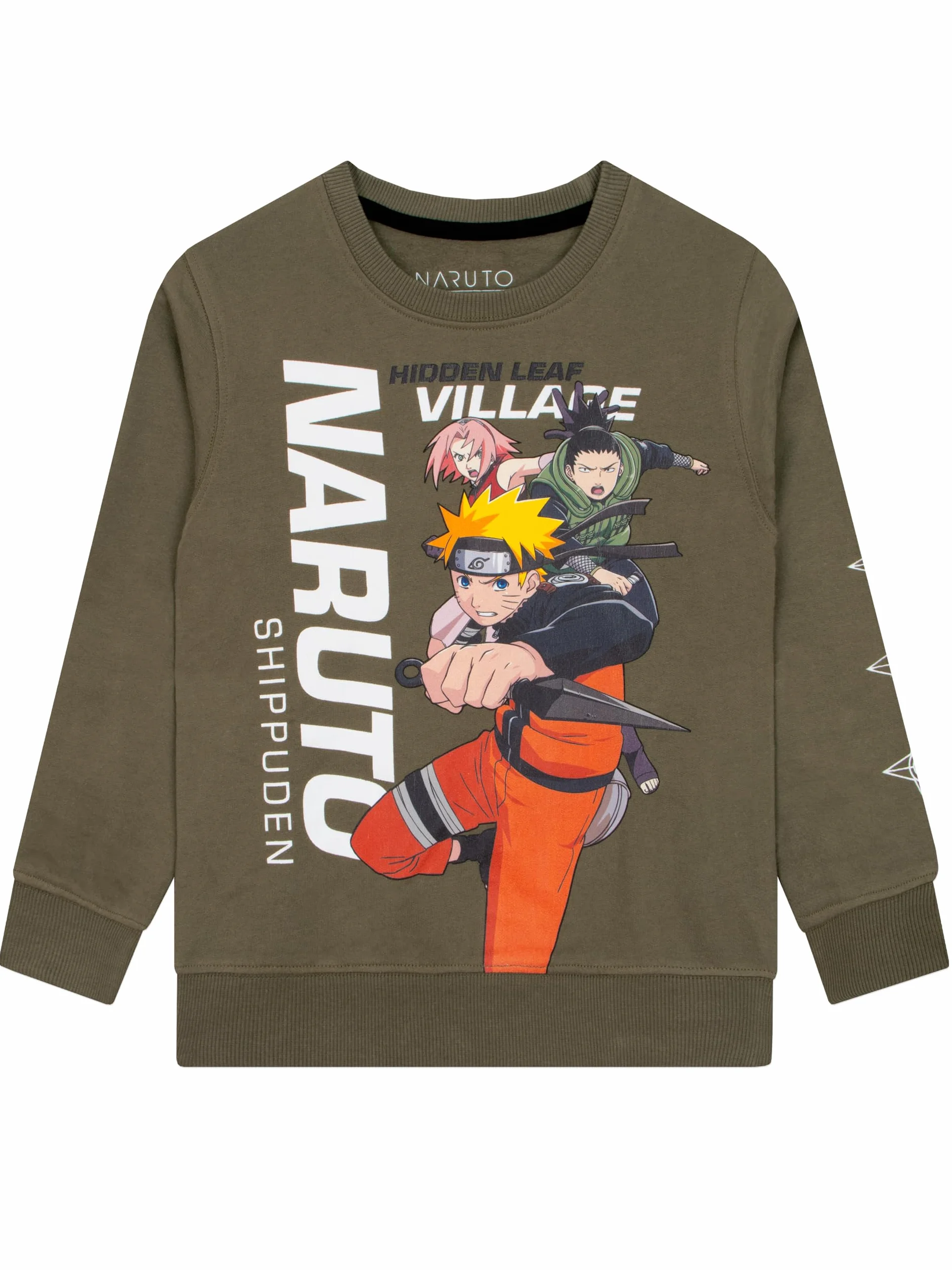 Pull Enfant Garcon Manche Longue Naruto Anime Vêtements Garçon