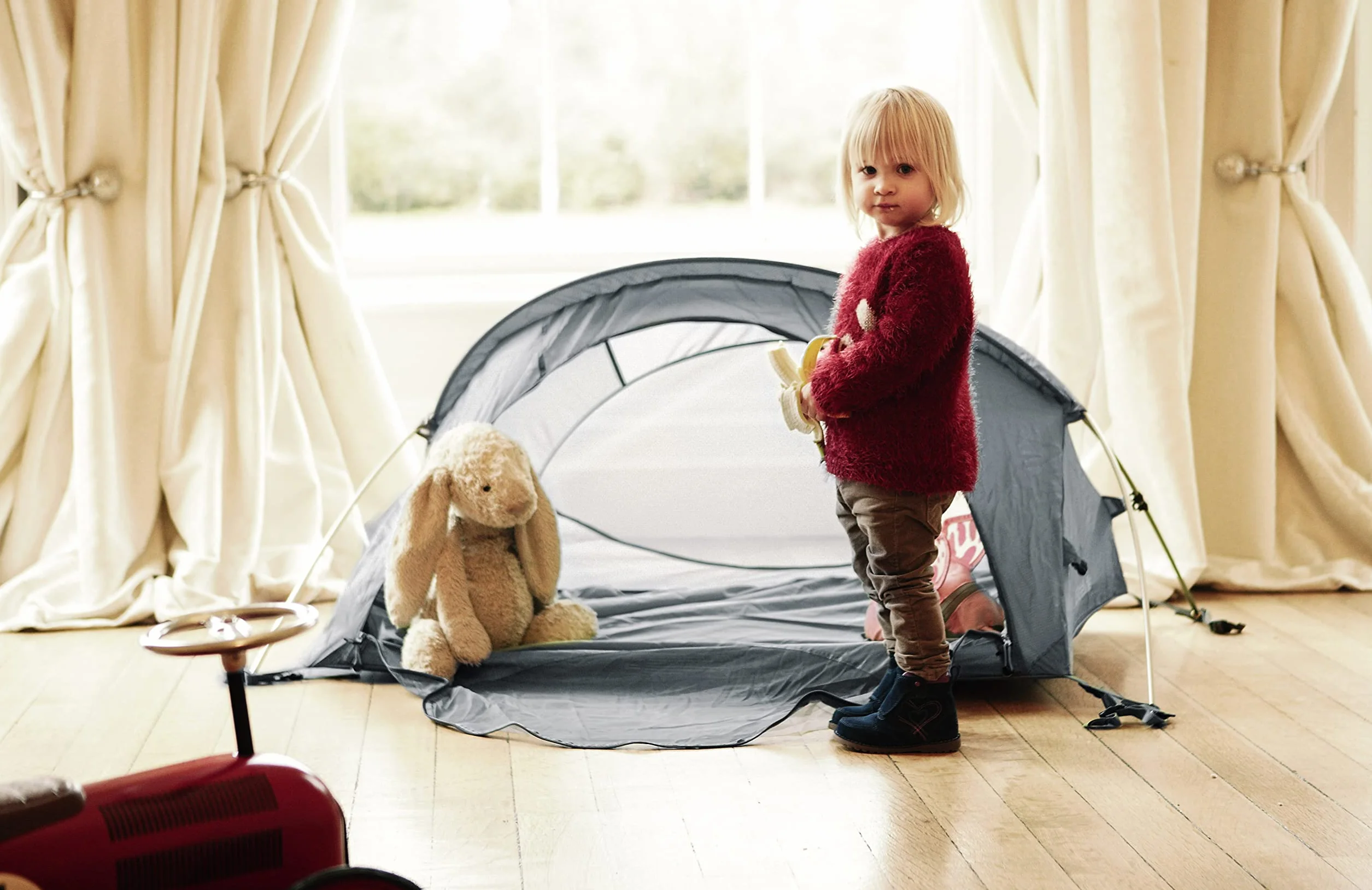 LittleLife Arc 2 Travel Cot Grey One Size