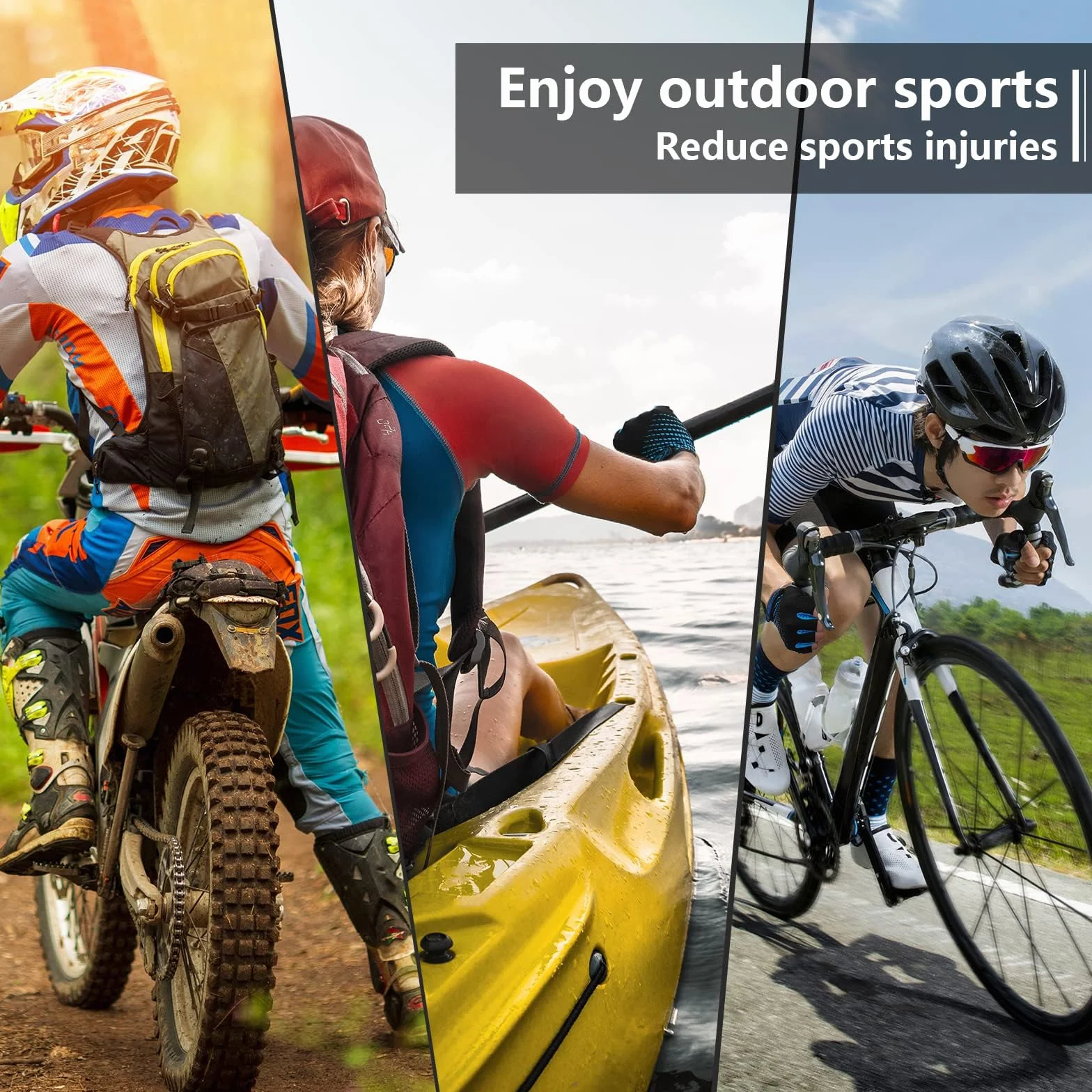 Gants VTT Velo Cyclisme Demi Doigts Hommes Femmes Gel Antichoc Respirant Antidérapant