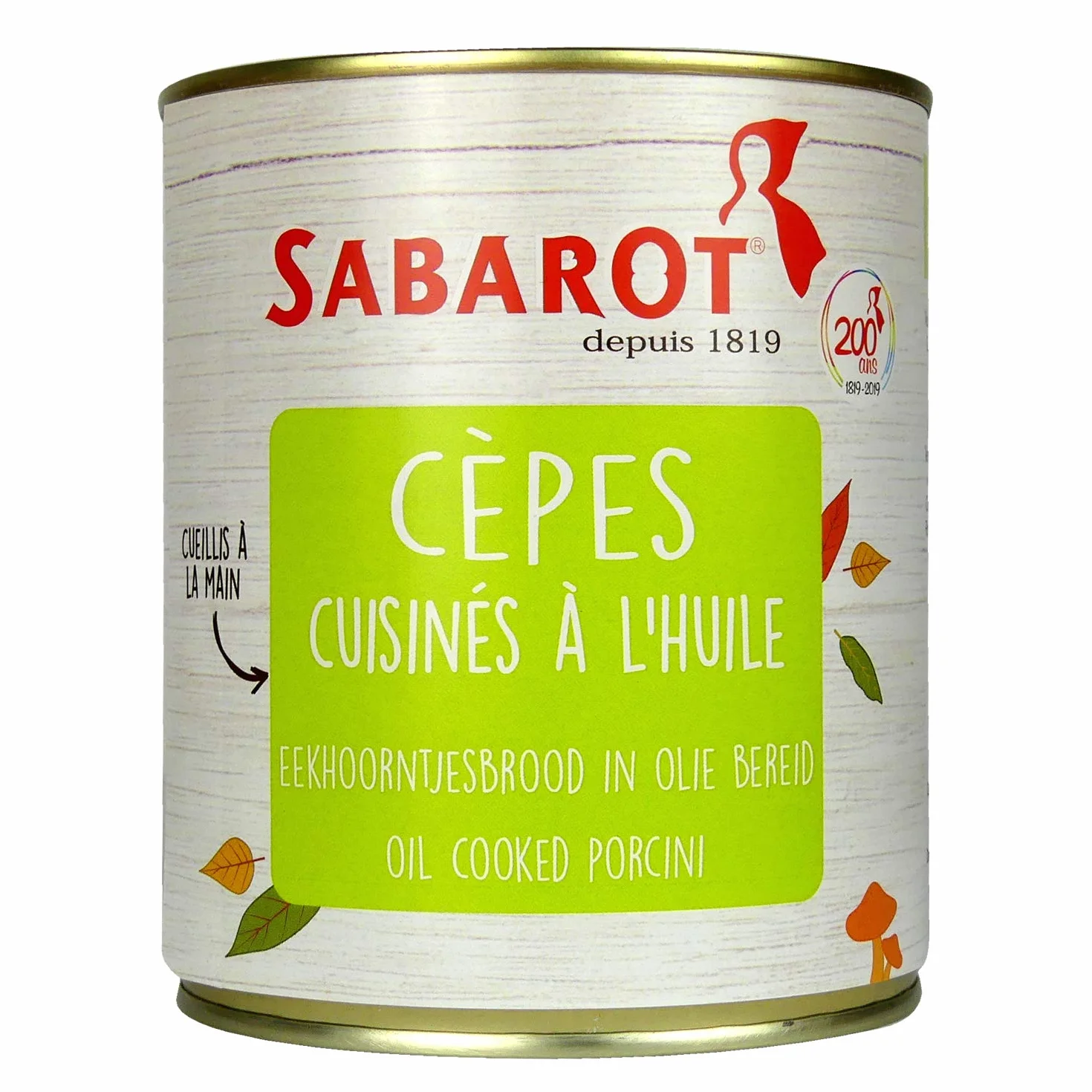 Sabarot - Cèpes à l'huile 455g