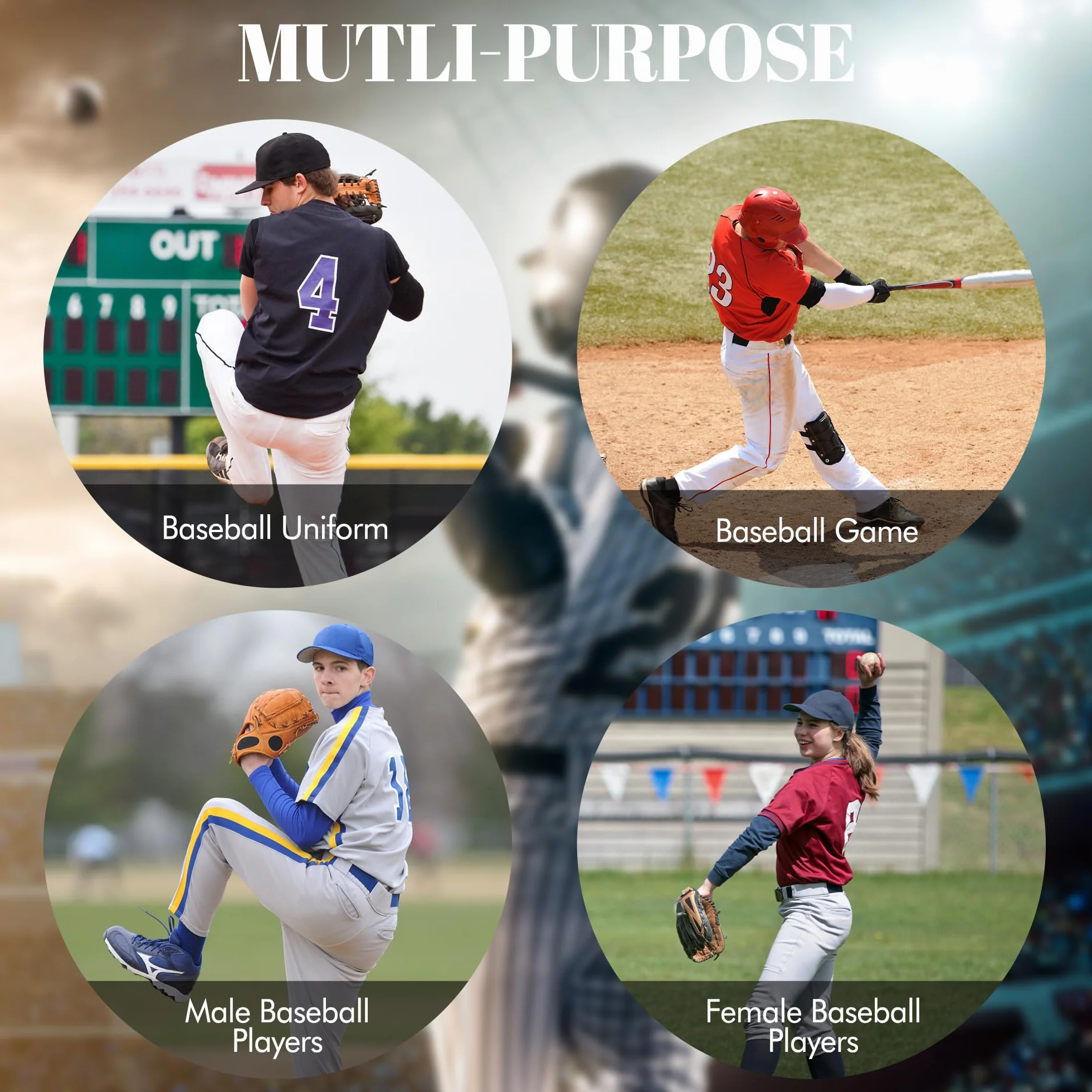 Maillot de Baseball Personnalisé Imprimé Nom Numéro Hommes Femmes Uniformes Boutonnés