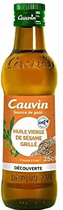 CAUVIN - Huile De Sésame Grillé 25Cl - Lot De 2 - meilleure offre