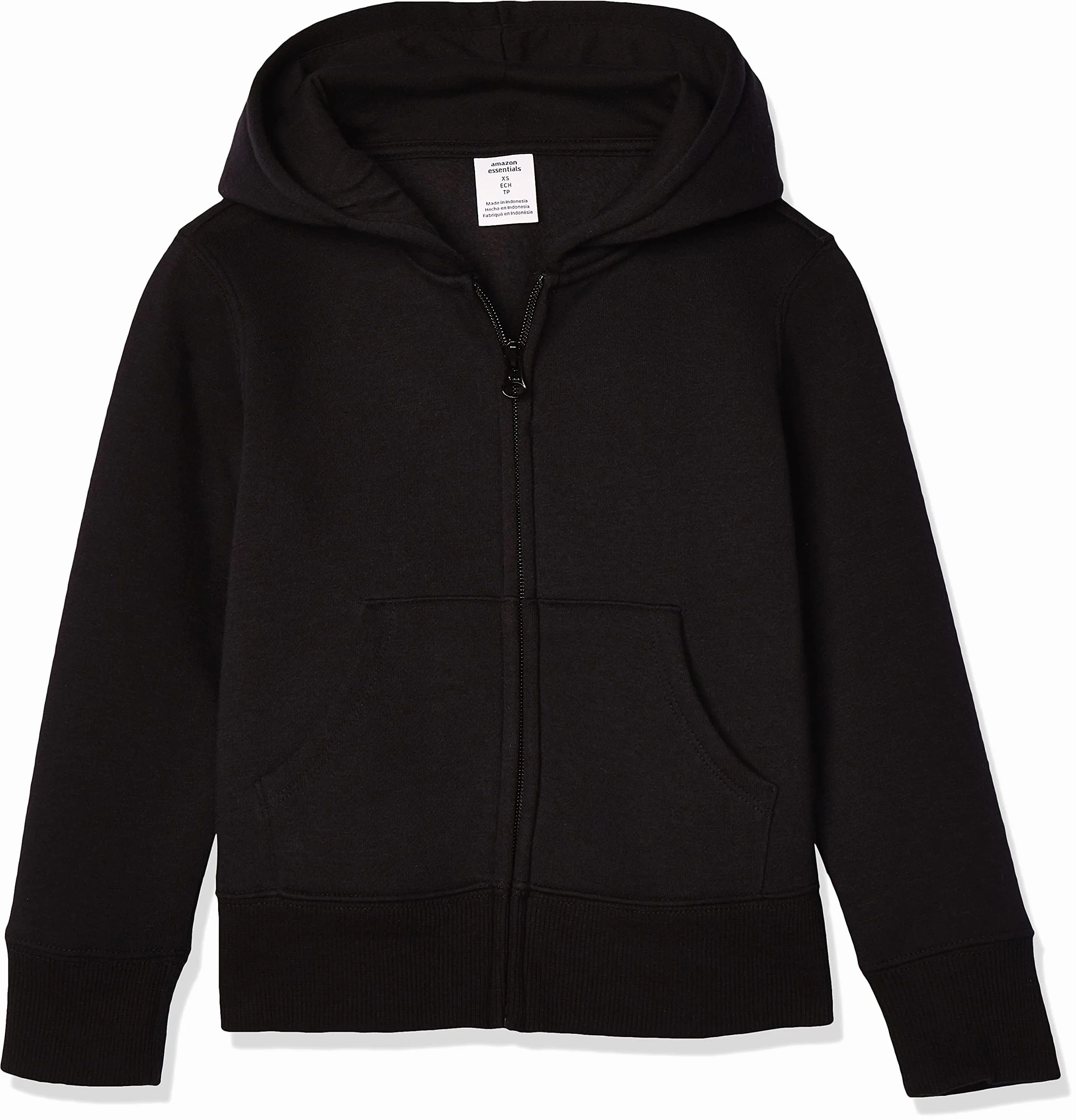 Amazon Essentials Fille Sweatshirt à Capuche en Polaire avec Fermeture Éclair
