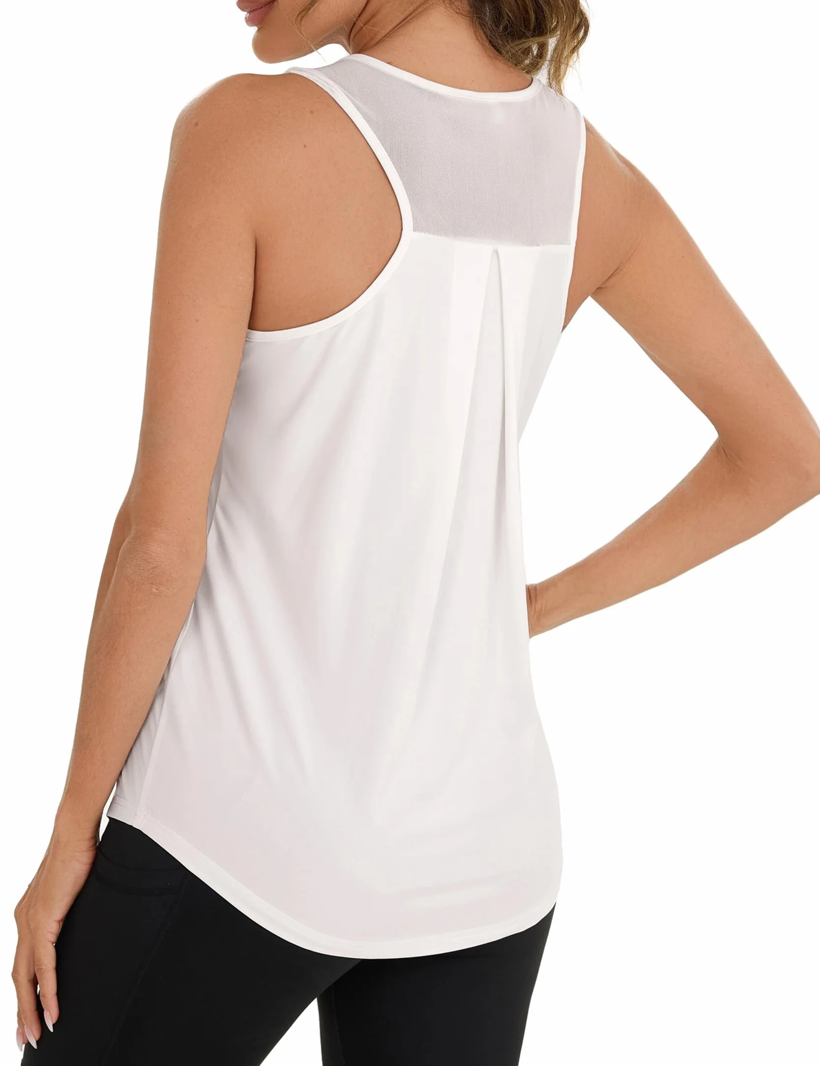 Terecey Femme Débardeur Fitness Tank Top sans Manches Respirant Été