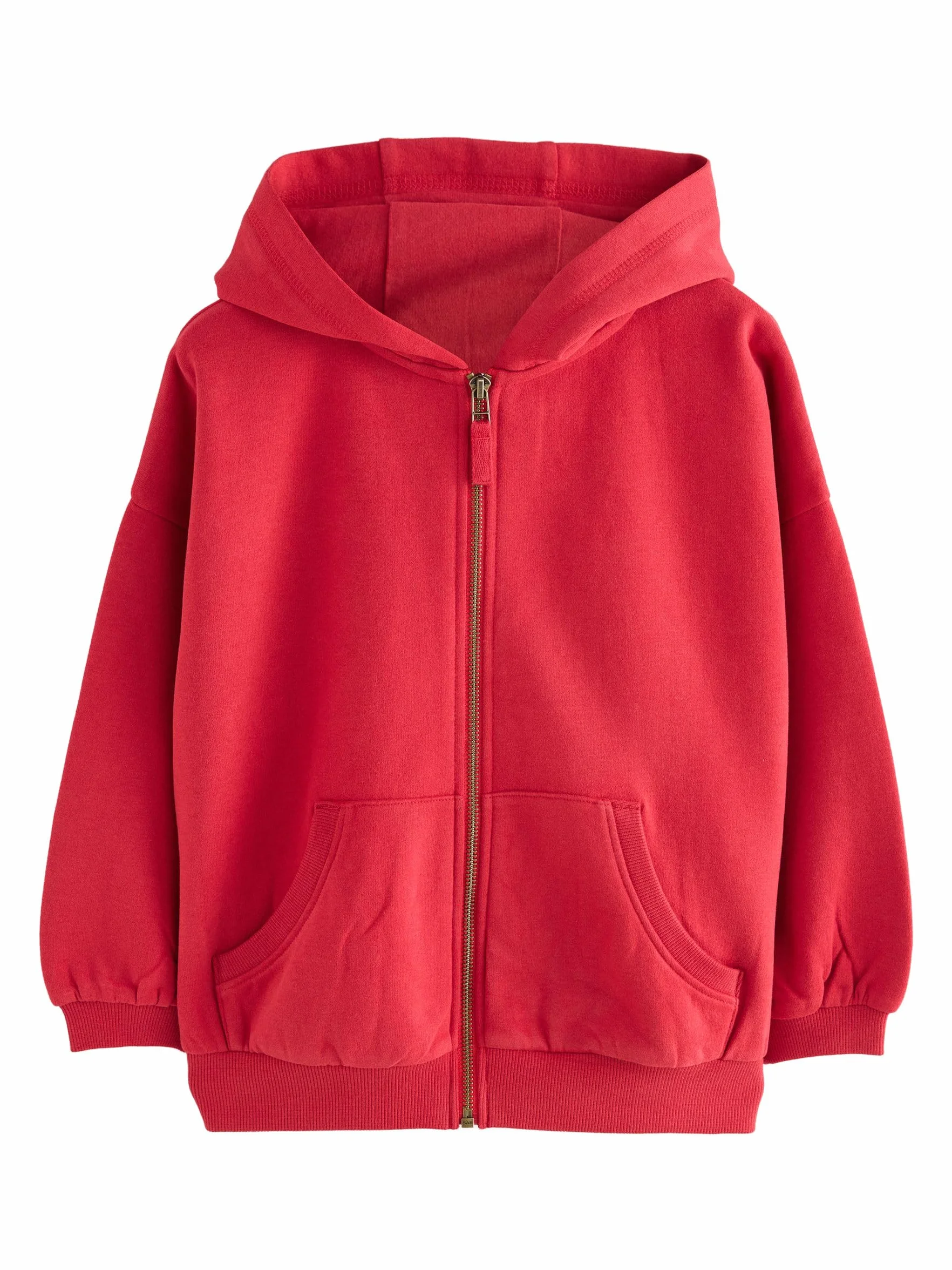 NEXT Fille Sweat à Capuche Sport zippé en Coton Majoritaire