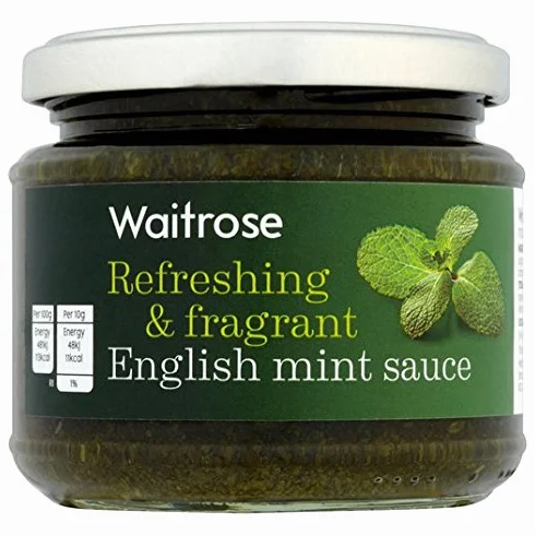 Waitrose Sauce à la menthe rafraîchissante 195 g
