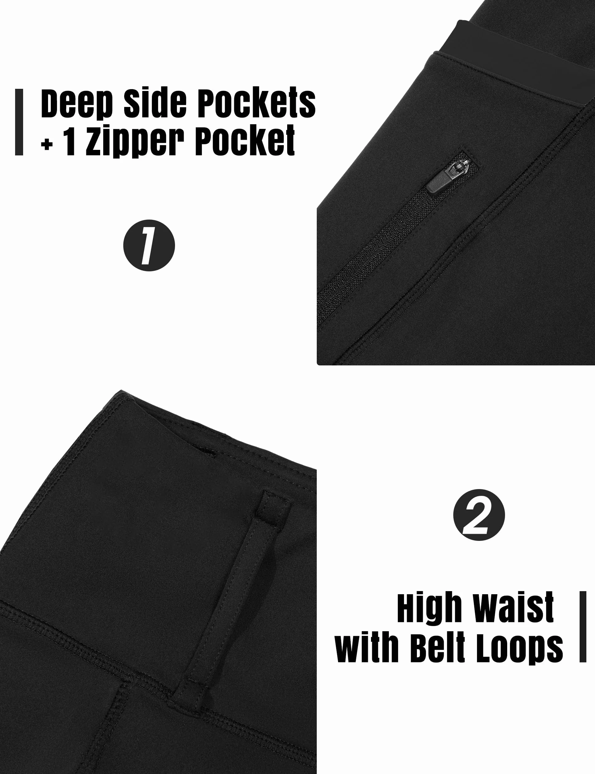 Culotte d'équitation FitsT4 pour Enfants Filles Leggings avec Fond Silicone Taille Haute 2 Poches