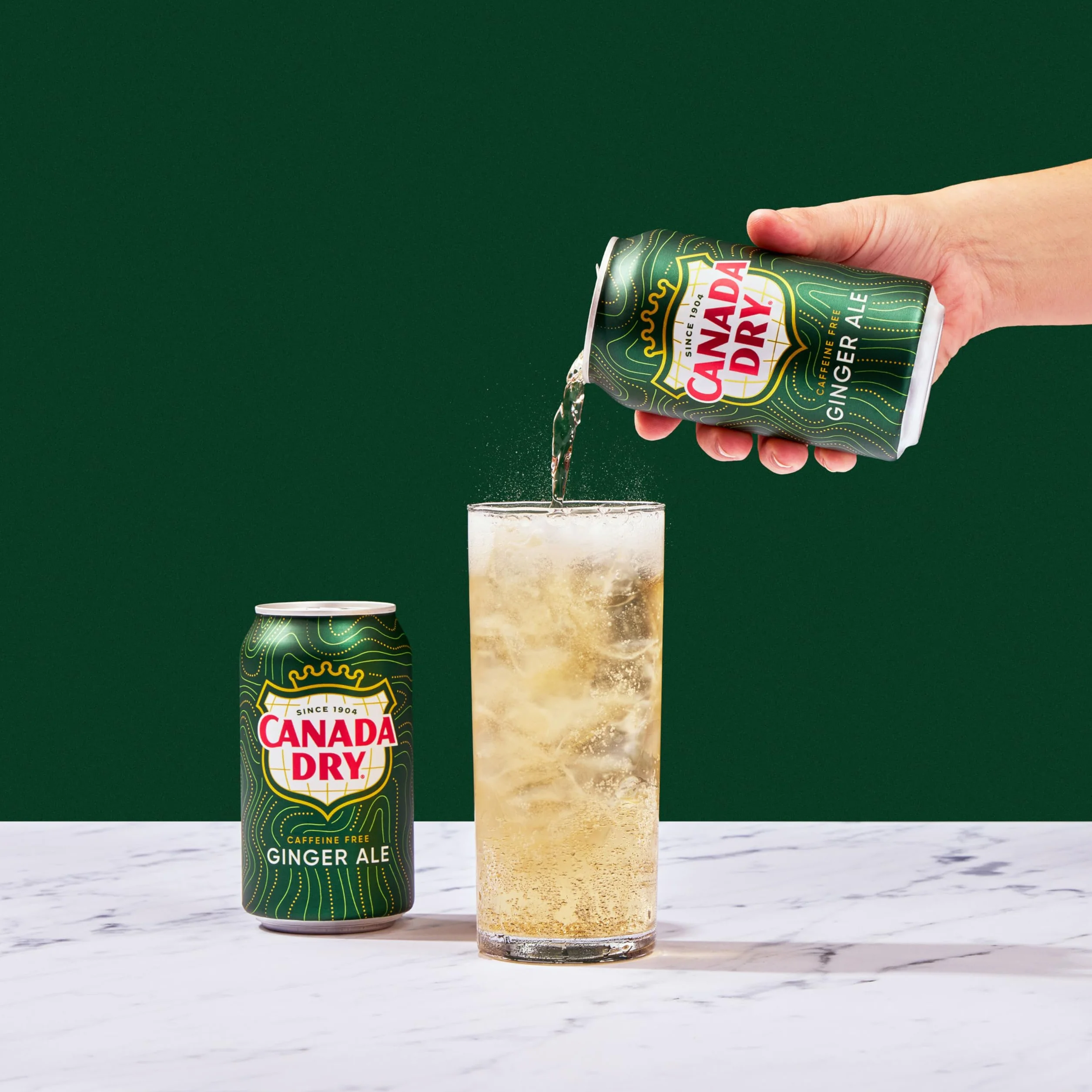 Canada Dry Ginger Ale Soda US import lot de 12 canettes de 355 ml - Soda au gingembre