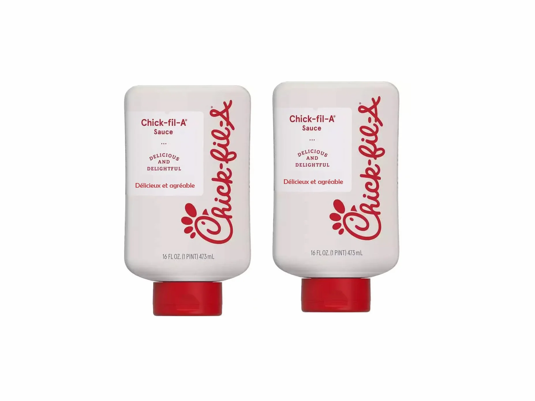 Lot de 2 sauces Chick-fil-A 473 ml - Lot de 2