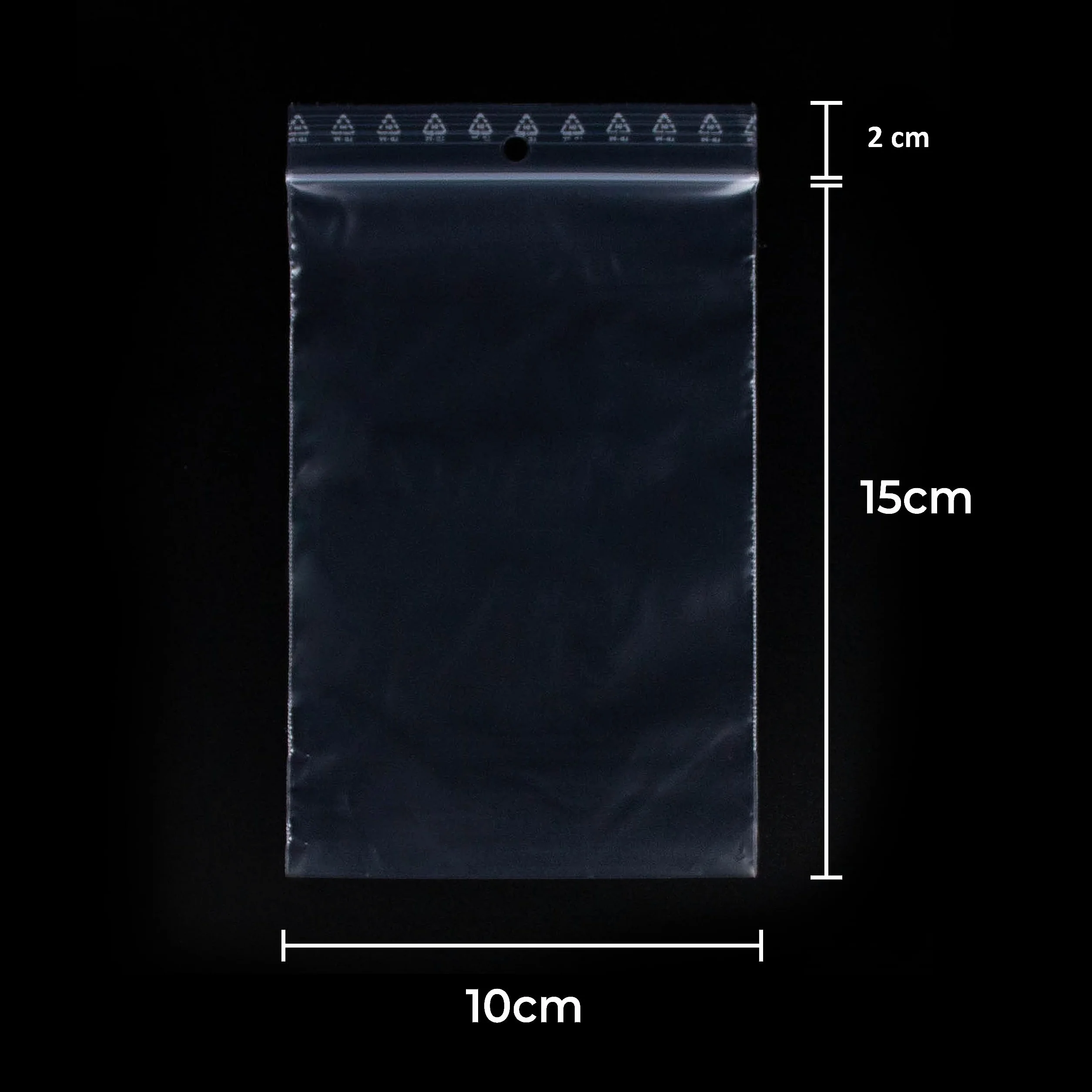 Lot de 1000 Sachets à Fermeture Zip Refermable Transparent - pour Produit Alimentaire, Bijoux, Accessoires...- Format 10 x 15 cm