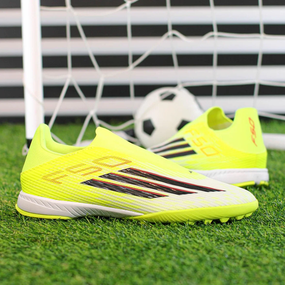 adidas F50 League Turf Chaussure de Football sans Lacets